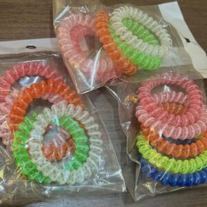 Chouchou ressort lot de 5