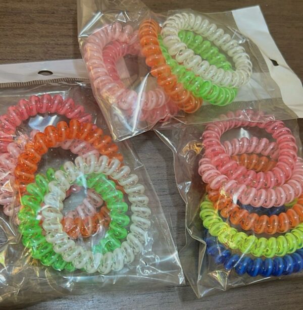 Chouchou ressort lot de 5